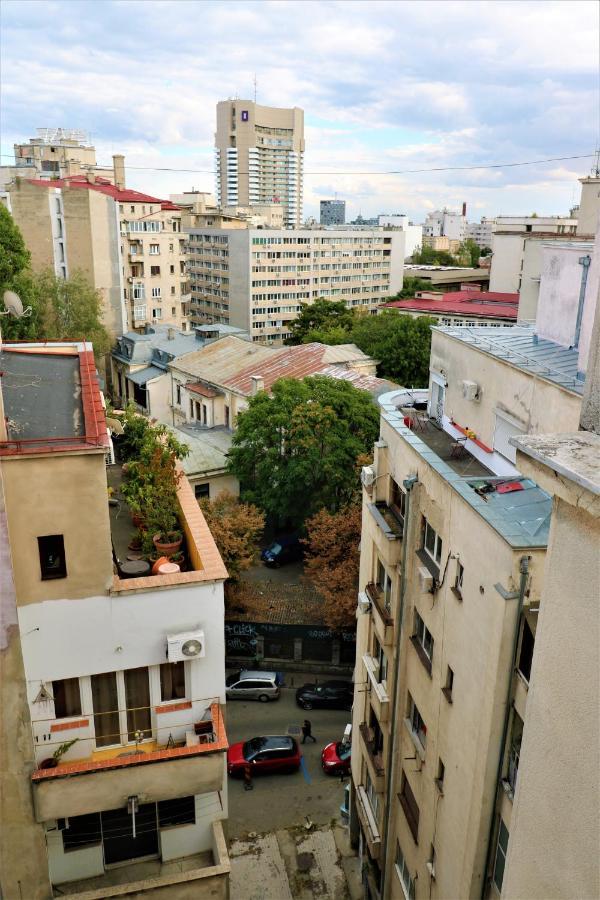 Athenee Palace Apartment - Panoramic View Terrace & Balcony - Free Minibar Букурещ Екстериор снимка