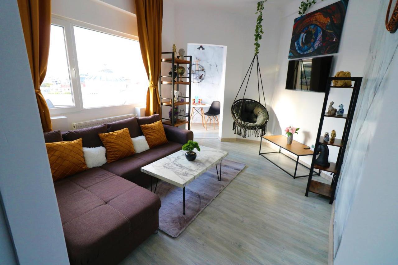 Athenee Palace Apartment - Panoramic View Terrace & Balcony - Free Minibar Букурещ Екстериор снимка