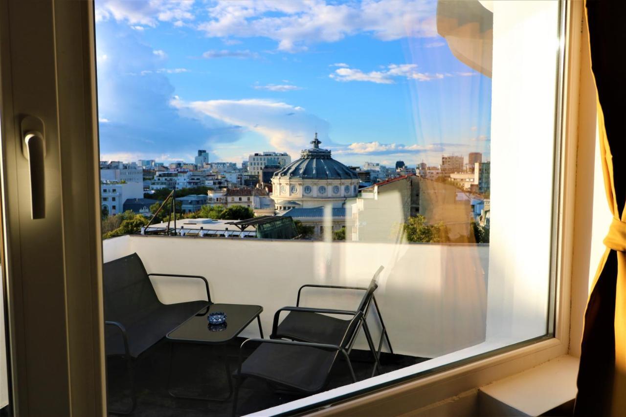 Athenee Palace Apartment - Panoramic View Terrace & Balcony - Free Minibar Букурещ Екстериор снимка
