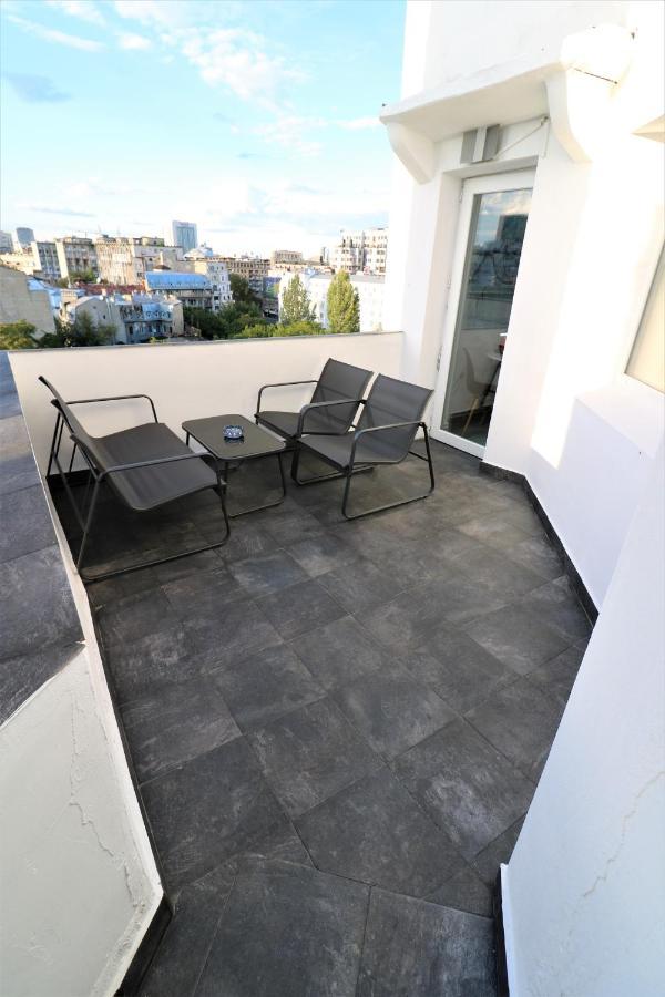 Athenee Palace Apartment - Panoramic View Terrace & Balcony - Free Minibar Букурещ Екстериор снимка
